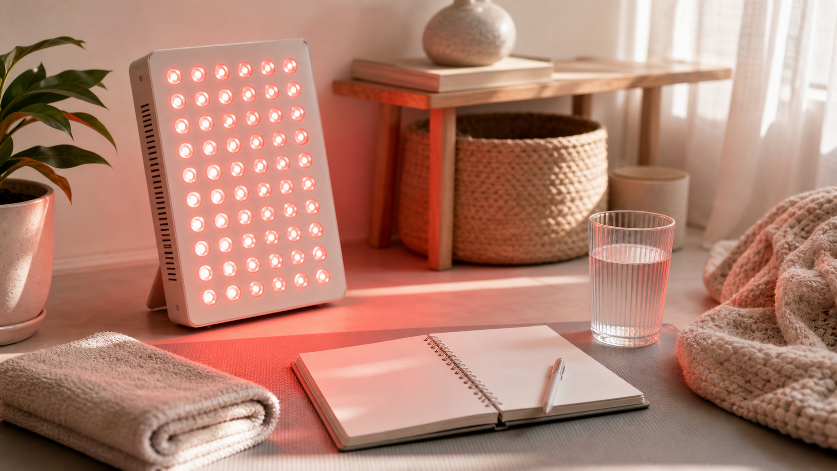 Editorial cover image for SOLRA article: Your First Week With a Red Light Panel: Setup, Sessions & Common Questions