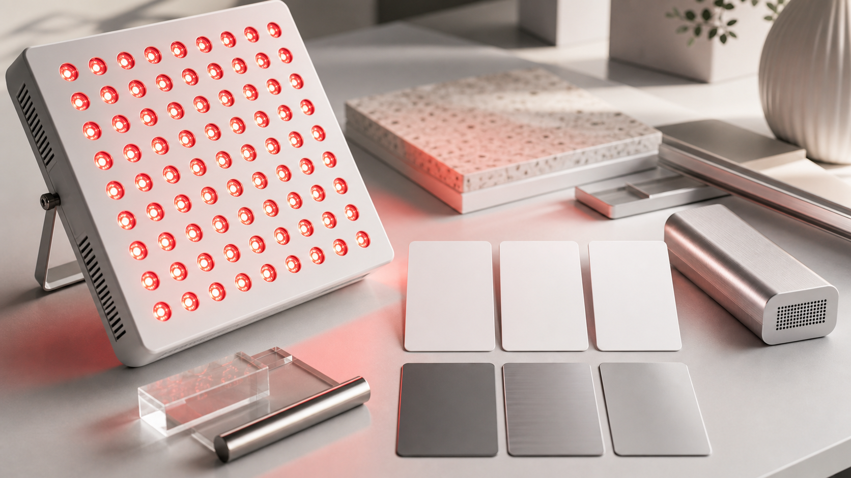Editorial cover image for SOLRA article: How to Choose a Red Light Panel: LED Density, Wavelengths & What Matters