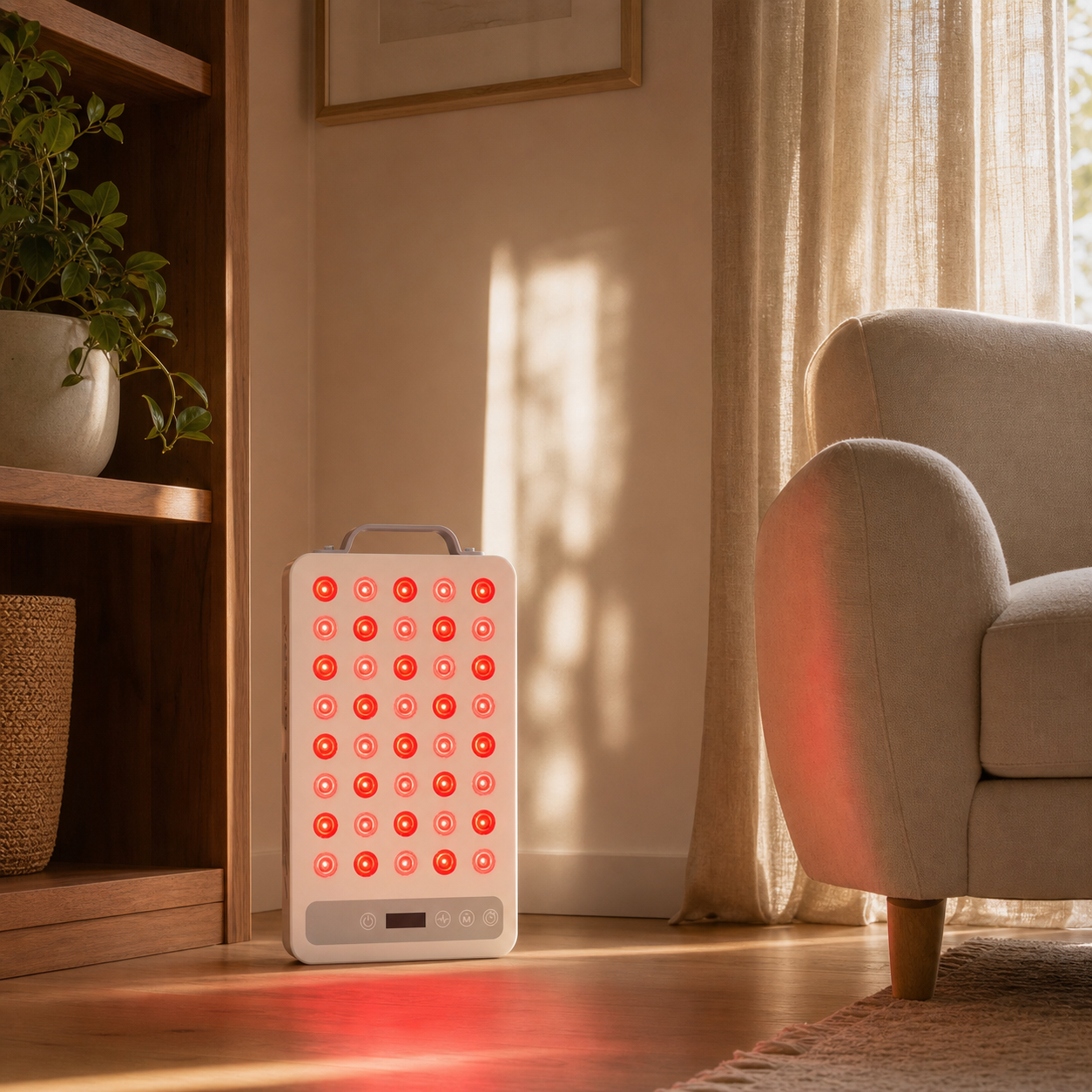 Red Light Panel Placement: Bedroom, Living Room, or Home Gym?