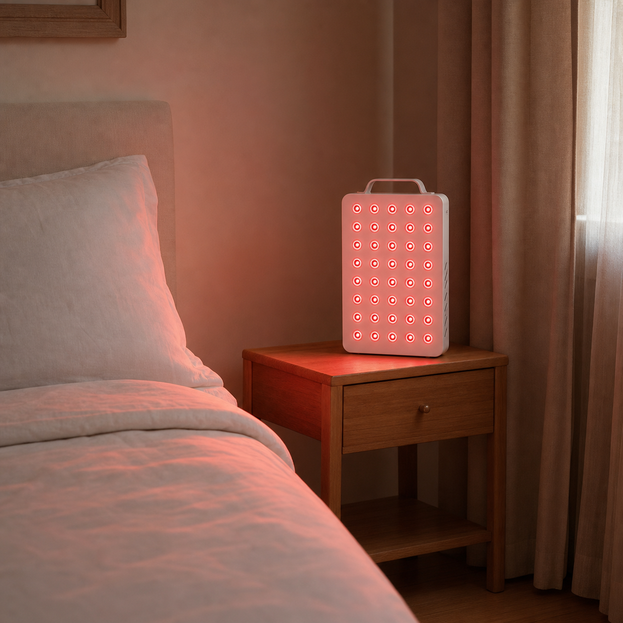 Red Light Panel Setup for Small Bedrooms: Compact Ideas That Still Feel Premium