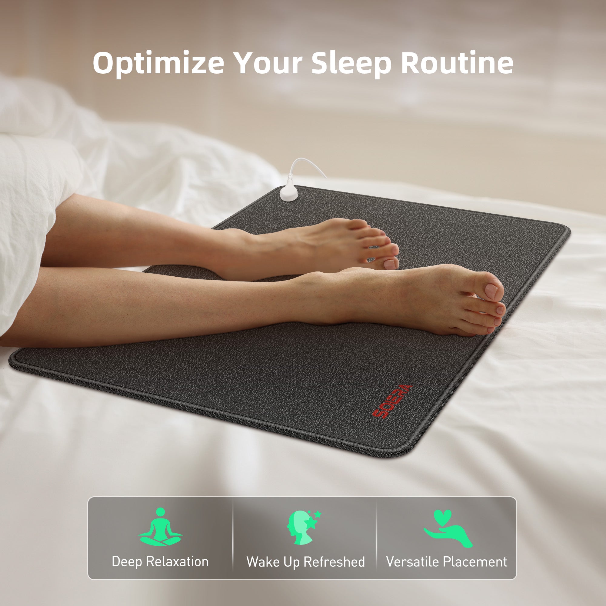 Optimize your sleep routine with the grounding mat