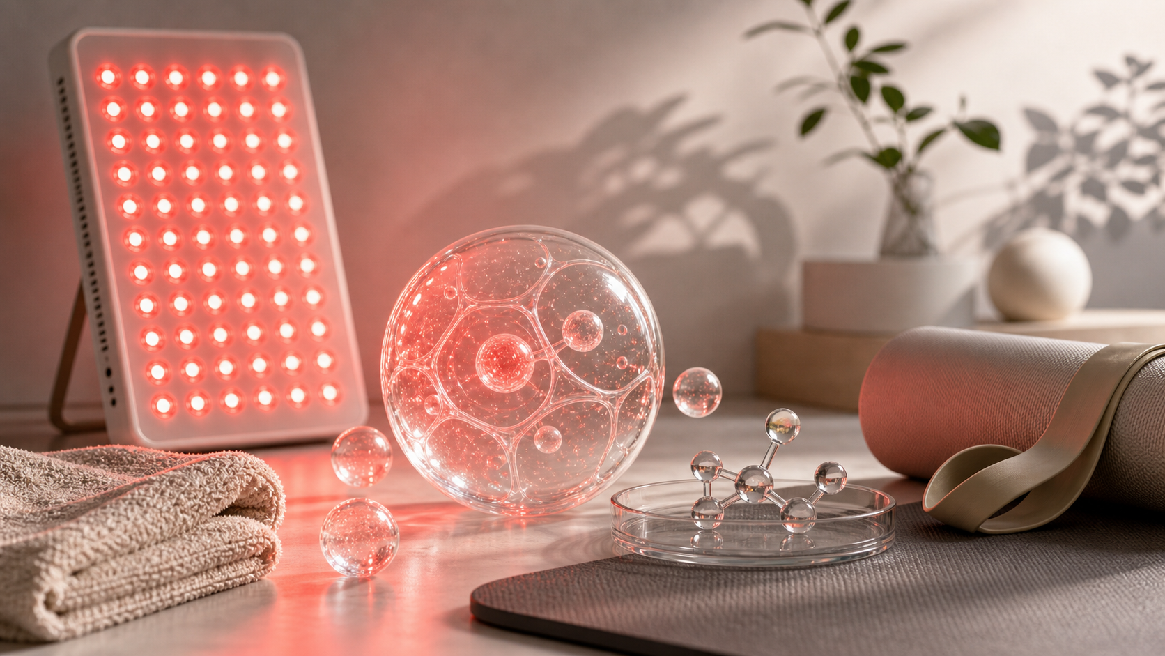 Editorial cover image for SOLRA article: Red Light, Cellular Metabolism, and Body Composition: What Research Suggests