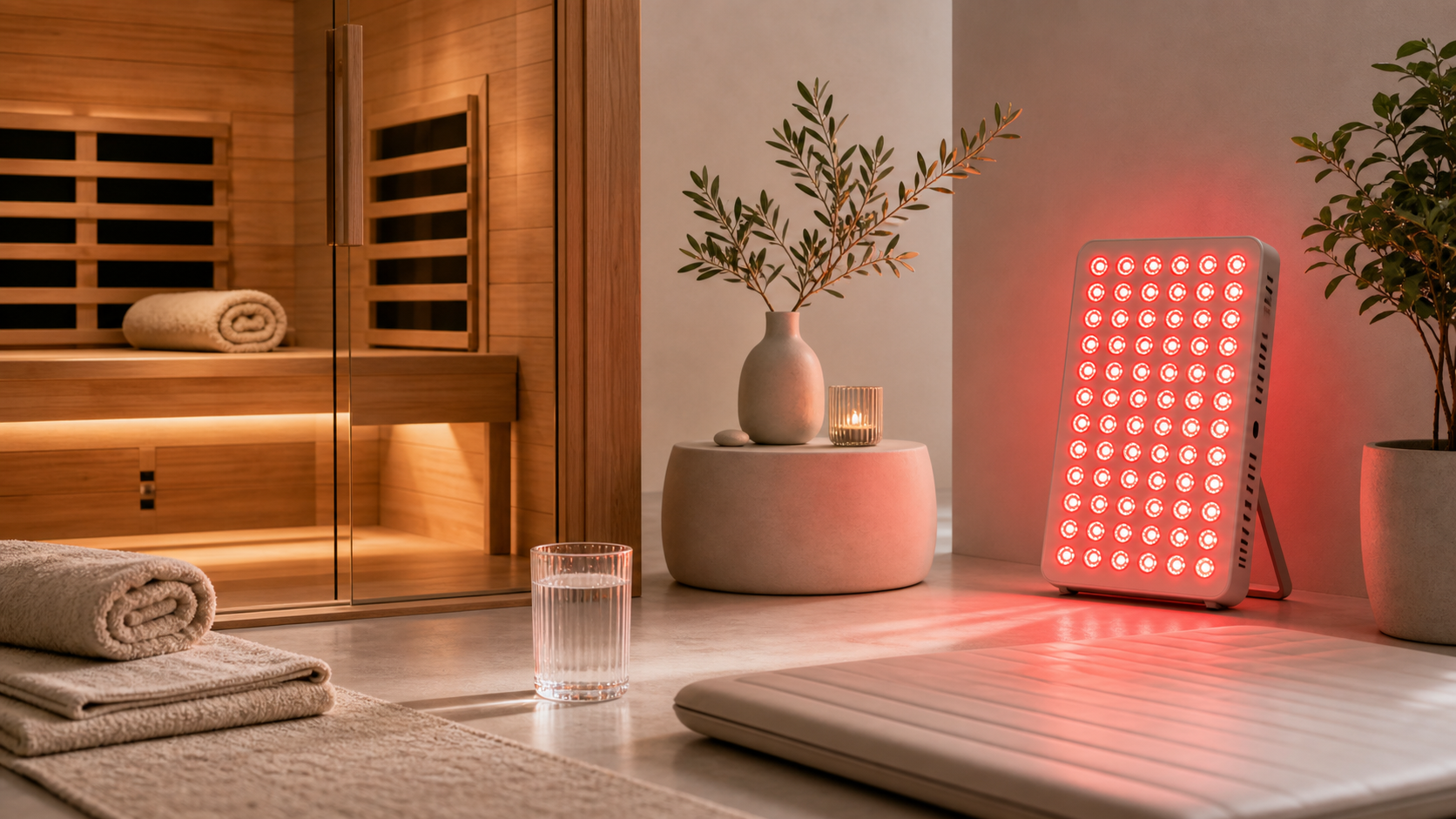 Editorial cover image for SOLRA article: Red Light Therapy vs Infrared Sauna: Which One Should You Choose?