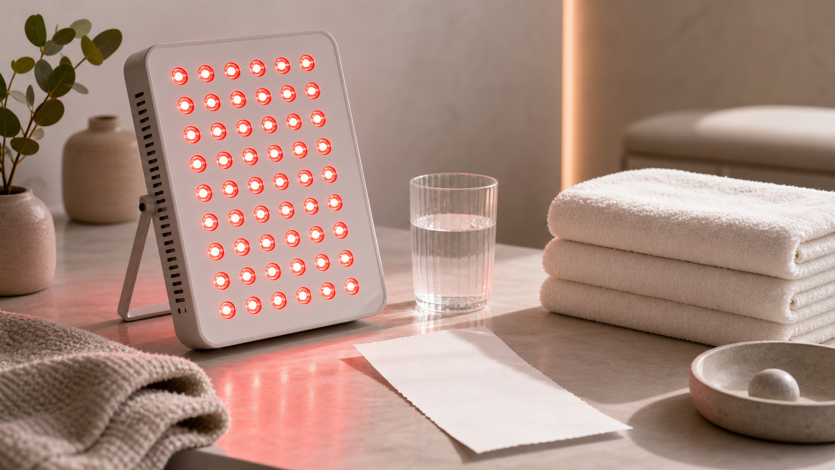 Editorial cover image for SOLRA article: How Much Does Red Light Therapy Cost? Home vs Clinic in 2026
