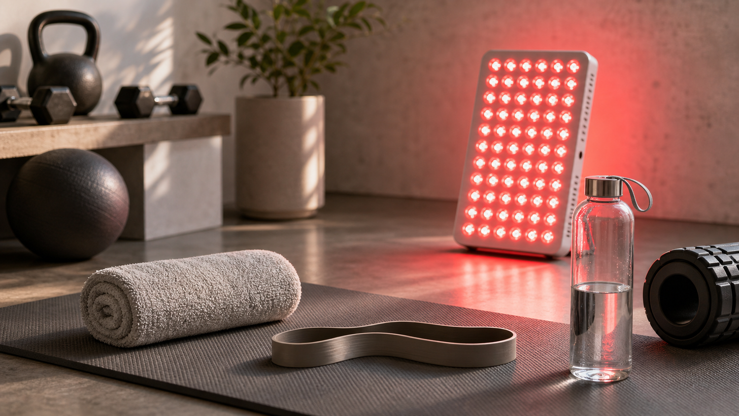 Editorial cover image for SOLRA article: Red Light Therapy for Muscle Recovery: What Athletes Need to Know