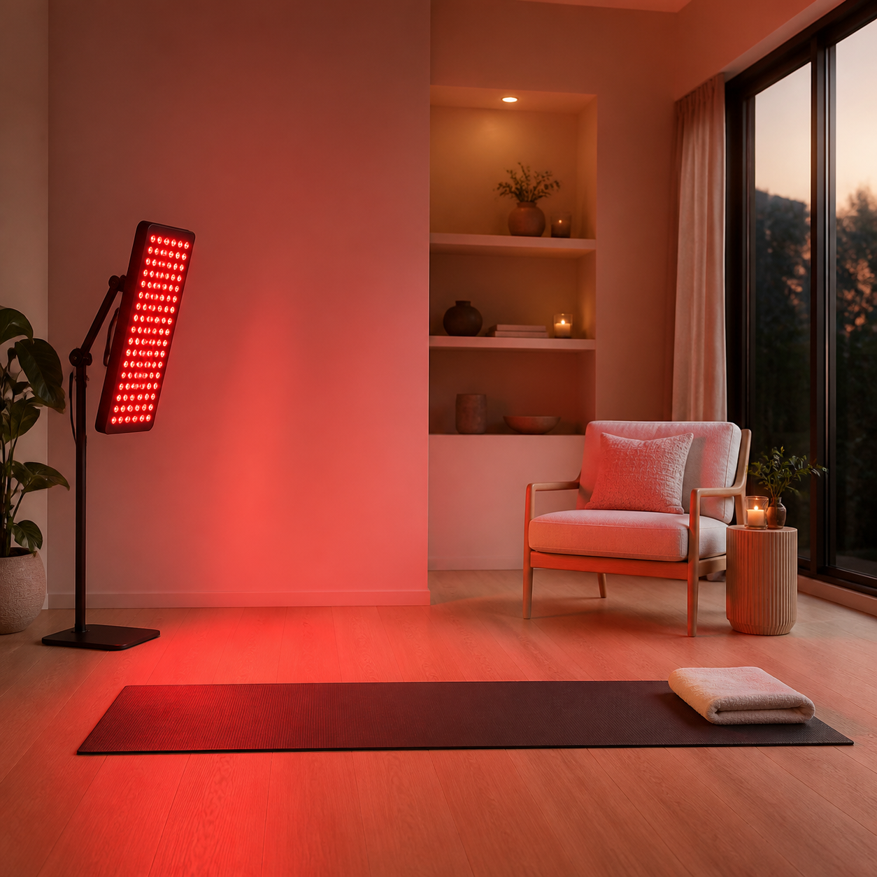 SOLRA blog cover: How to Compare Red Light Panel Coverage Before You Buy