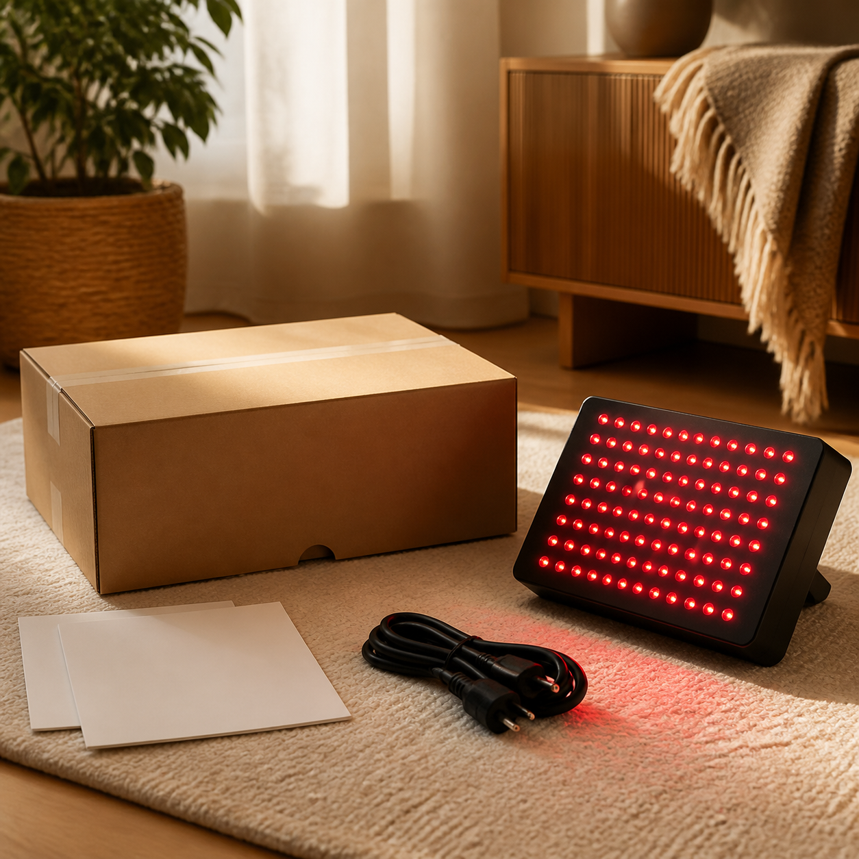 SOLRA blog cover: Red Light Panel Return Policies: A Checklist Before You Order