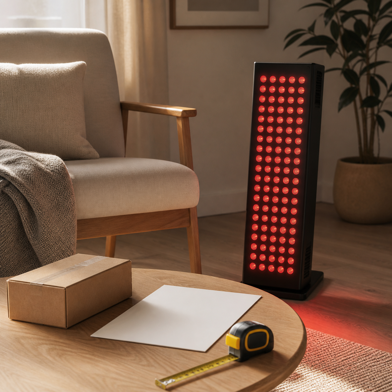 SOLRA blog cover: Red Light Panel Under $200: What to Compare Before You Buy