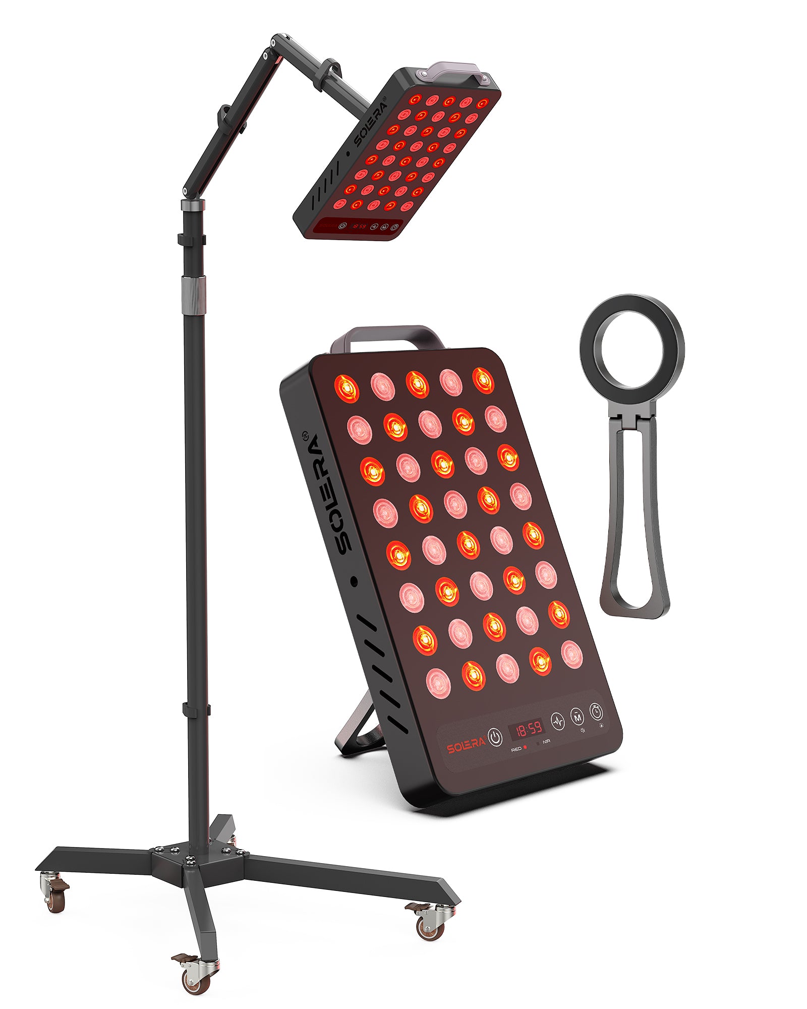SOLRA Red Light Panel - 40 LED Professional System